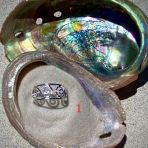 Ornate Band Sterling Silver Toe Ring