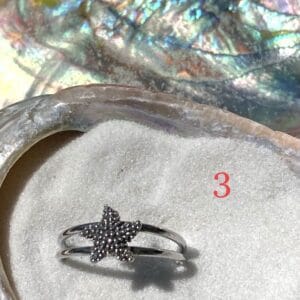 Starfish Sterling Silver Toe Ring