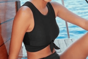 crop top bikini top